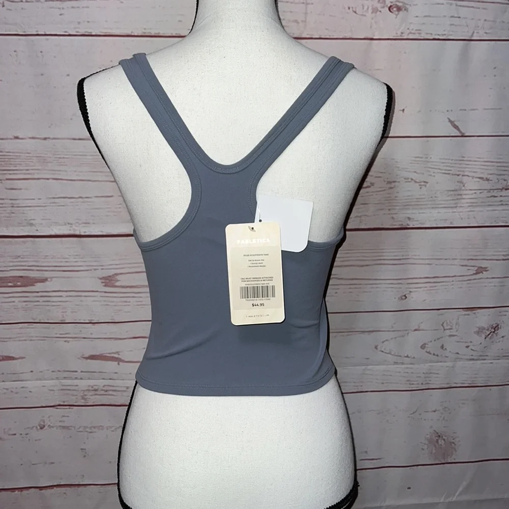 **SOLD ON MERCARI FABLETICS Rylee Sculptknit Tank - Picture 5 of 8